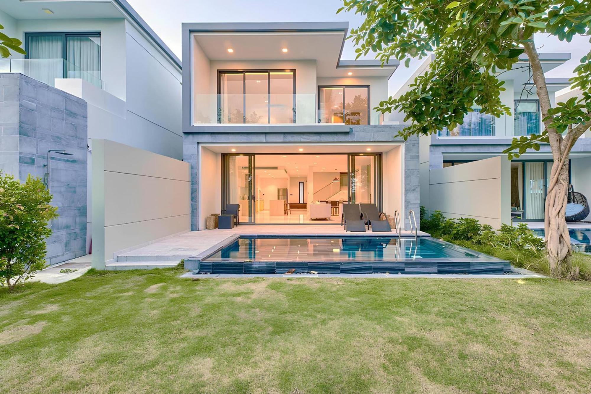 "Brg Golf Club" - Danang Private Pool Villa 3 Bedrooms #3 Bagian luar foto