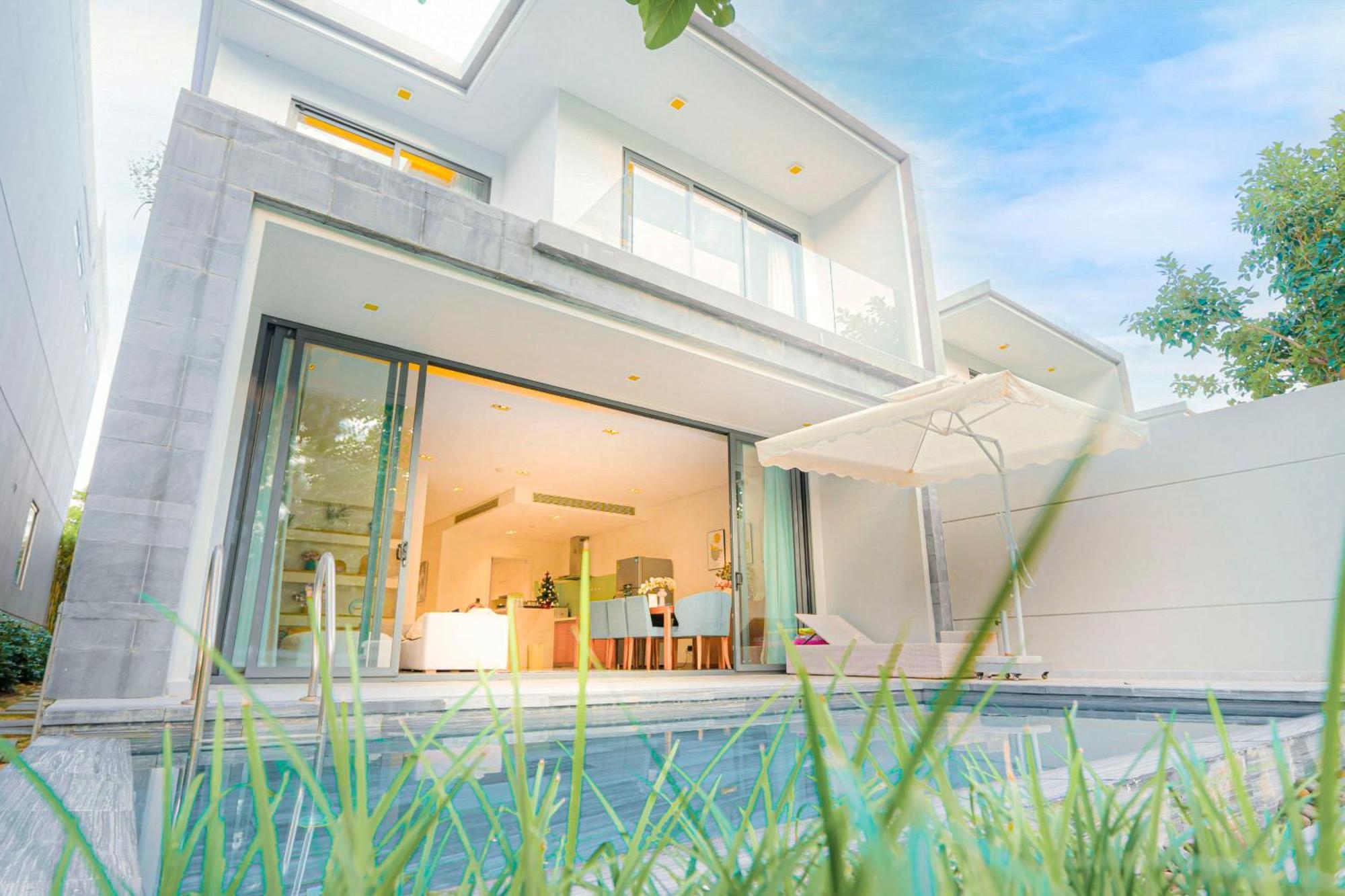 "Brg Golf Club" - Danang Private Pool Villa 3 Bedrooms #3 Bagian luar foto